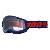 100% Очки Strata 2 Goggle Navy / Clear в Калуге