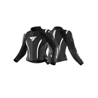 Shima Куртка Кожаная женская Miura 2.0 Black/White в Калуге