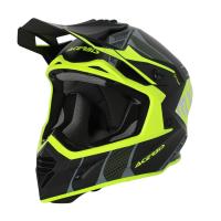 Acerbis Шлем кроссовый X-Track 22-06 Black/Fluo-Yellow в Калуге