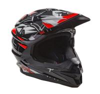 AiM Шлем кроссовый JK803S Red/Black в Калуге