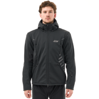 Dragonfly Мототолстовка DF Urban Man 2025 Black с защитой в Калуге