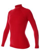 Brubeck Футболка женская дл.рукав Wool Merino 78% Малина в Калуге