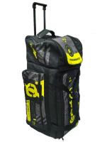 Grom Сумка для экипировки с колесами MX1 Gearbag Fragments Neongrey в Калуге