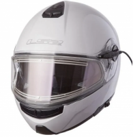 LS2 Мотошлем снегоходный FF325 Strobe Electric Snow Solid Белый в Калуге