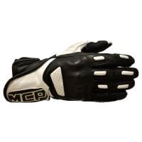 MCP Мотоперчатки спортивные Prime, черно-белые в Калуге