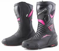 Moteq Спортивные мотоботы Rozella, Черный/Розовый в Калуге