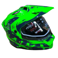 AiM Шлем детский JK802Y Green/Blue в Калуге