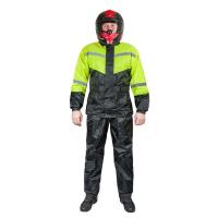 Proud To Ride Мото дождевик (куртка+брюки) Черный/Зеленый в Калуге