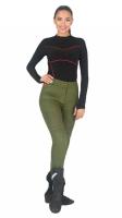 Hyperlook Мотоджинсы женские Miracle зеленые в Калуге