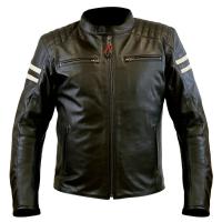MCP Мотокуртка кожаная Brugge черный в Калуге