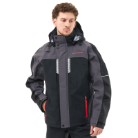 Dragonfly Куртка мембранная Quad Pro Man 2025 Black - Grey в Калуге