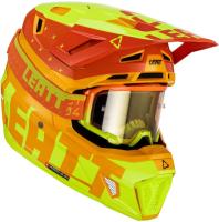 Leatt Шлем кроссовый Kit Moto 7.5 V23 Citrus в Калуге