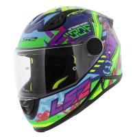 LS2 Мотошлем FF812 Kid Svent Blue Green в Калуге