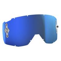 Scott Линзы Hustle MX SGL WKS/OTG electric blue chrome в Калуге