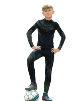 Brubeck Комплект для юноши Dry Черный/графит в Калуге