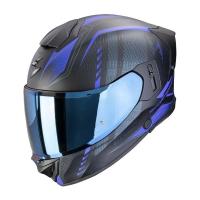 Scorpion Exo Мотошлем Exo-530 Air Theras Черный Матовый/Синий в Калуге