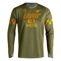 Leatt Джерси Moto 4.5 Enduro X-Flow V27 Speed Khaki Brown в Калуге