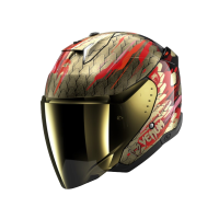 Shark Шлем Skwal I3 Jet Venum Black/Red/Gold в Калуге