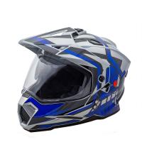 AIM Шлем кросс/эндуро JK802S Blue/Grey/Black в Калуге