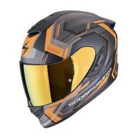 Scorpion Exo Мотошлем Exo-1400 Evo II Linart Черный Матовый/Оранжевый/Серый в Калуге