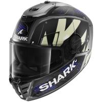 Shark Шлем Spartan RS Stingrey Mat Antracite/Antracite/Blue в Калуге