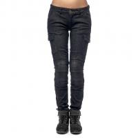 Moteq Женские мотоджинсы Nargiz Women черные в Калуге