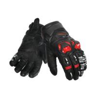 Scout Мотоперчатки кожаные Volcano Черный/Белый/Красный в Калуге