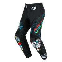 Oneal Штаны детские Element Rancid V.25 черный/белый в Калуге