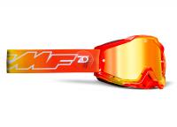100% Очки-маска для мотокросса FMF Powerbomb Osborne Зеркальная/Красная линза в Калуге