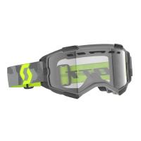 Scott Очки Fury Enduro light grey/neon yellow/clear в Калуге