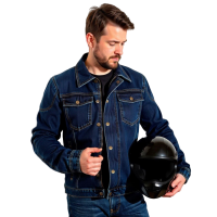 Inflame Куртка мужская Liverpool хлопок+арамид синий в Калуге