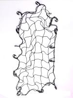 STARKS Сетка багажная NET KVADRO (80/80) Чёрный в Калуге