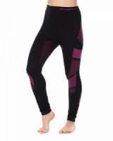 Brubeck Кальсоны женские Dry Черный/Амарант в Калуге