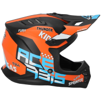 Acerbis Шлем детский Profile Junior Black/Orange в Калуге