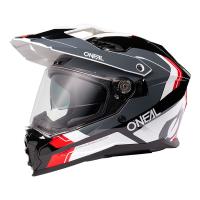 Oneal Шлем кроссовый со стеклом D-SRS Nomad черный/красный в Калуге
