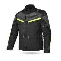 Dimox Мотокуртка текстиль Tour Tech Mens Black/Grey/Yellow в Калуге