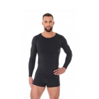 Brubeck Футболка мужская дл.рукав Comfort Wool Графит в Калуге