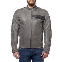 Moteq Куртка кожаная Defender grey в Калуге