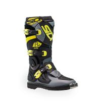 Sidi Ботинки детские Flame Black/Lime/Grey в Калуге