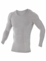 Brubeck Футболка мужская дл.рукав Comfort Wool Серый в Калуге