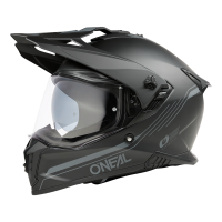 Oneal Шлем кроссовый со стеклом A-SRS Solid черный в Калуге