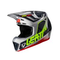 Leatt Шлем кроссовый Helmet Kit Moto 7.5 V25 Steel в Калуге