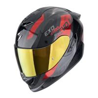 Scorpion Exo Мотошлем Exo-1400 Evo II Carbon Air Platted Карбон/Красный в Калуге