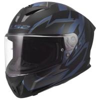 LS2 Мотошлем FF820 Rapid III Xtrem Black Blu Petrol в Калуге