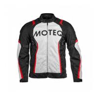 Moteq Мотокуртка текстильная Spike Черный/Белый в Калуге