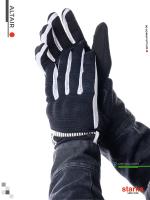 Starks Мотоперчатки Altair черно-белые в Калуге