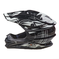 AiM Шлем кроссовый JK803S White/Black в Калуге