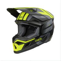 Oneal Кроссовый шлем 3Series Ride V.25 черный/желтый в Калуге