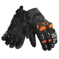 Scout Мотоперчатки кожаные Volcano Черный/Белый/Оранжевый в Калуге