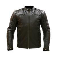 MCP Мотокуртка кожаная классическая Arizona Air Черная в Калуге